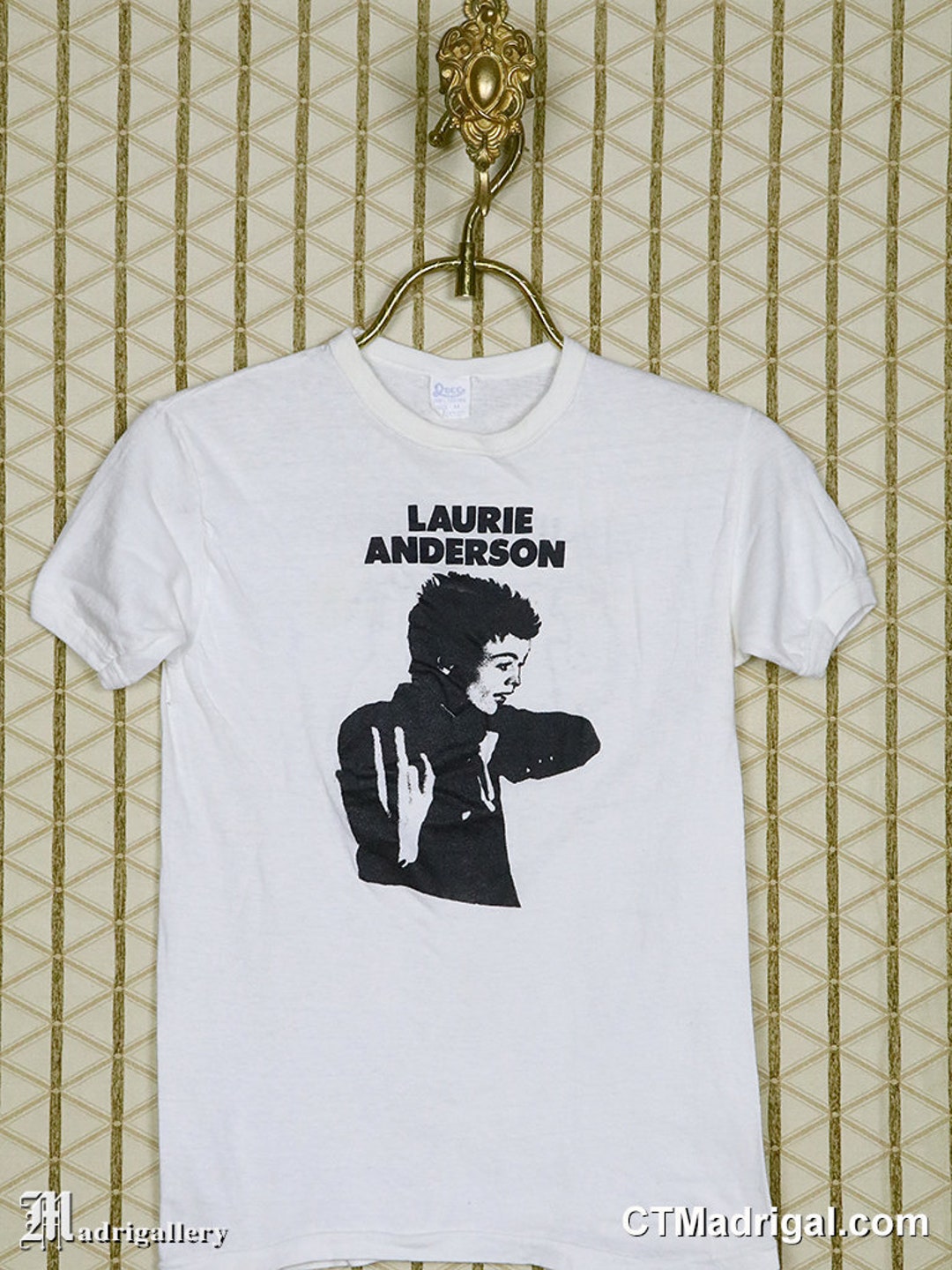 Laurie Anderson Shirt, Vintage Rare T-shirt, Velvet Underground