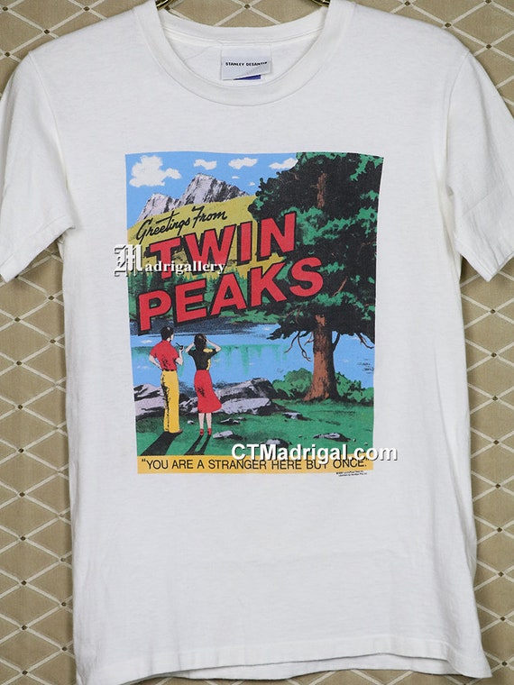 Twin Peaks t shirt, David Lynch, vintage rare hor… - image 2