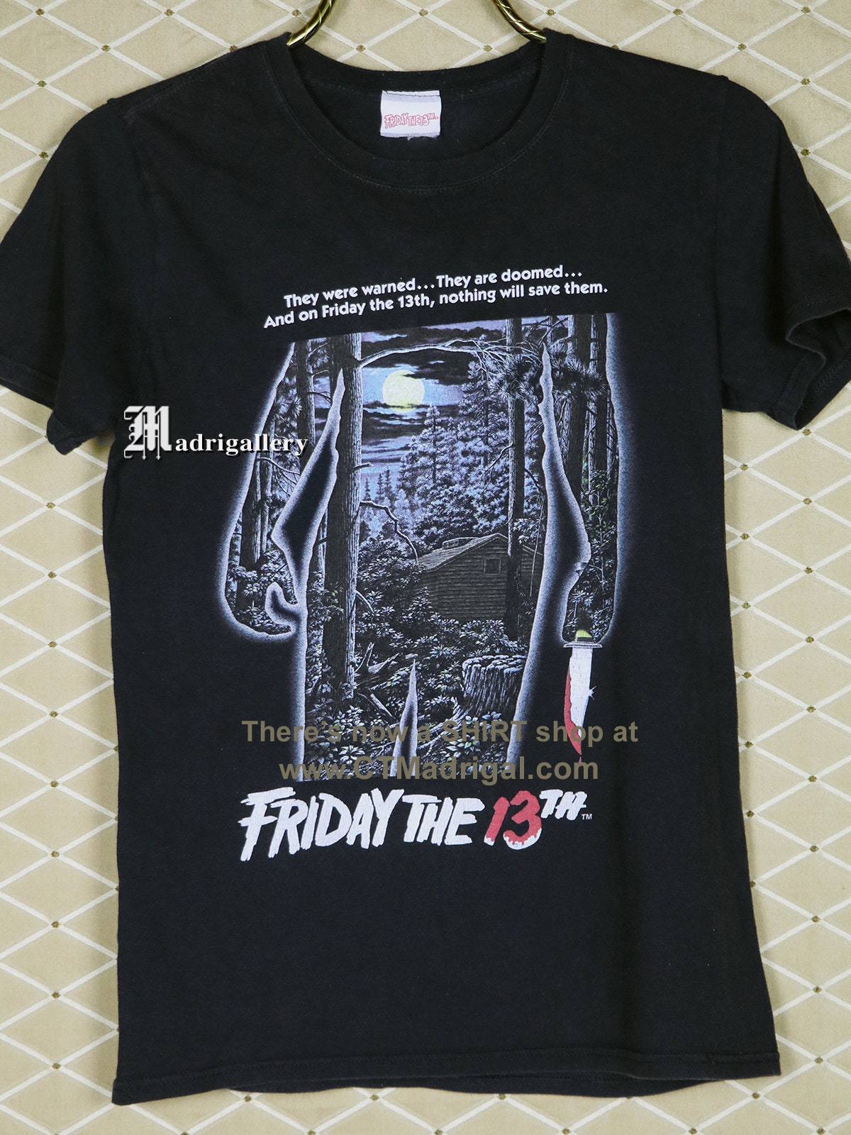 Friday the 13th Shirt, Horror Movie T-shirt, Jason Vintage Rare