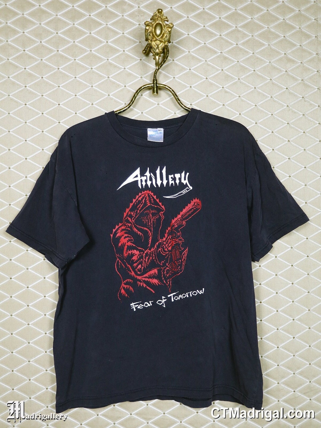 【EMEW】BLADE t-shirt ⭕ 80s Vintage Nitzer Ebb shirt : rave punk goth industrial