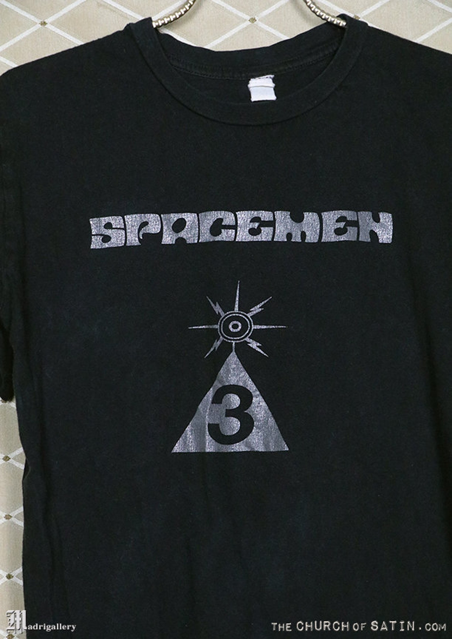 T-shirt Spacemen 3 Logo Rétro 90s - Taille S à 5XL - Coton 100% - Personnalisable - Neuf Avec étiquettes