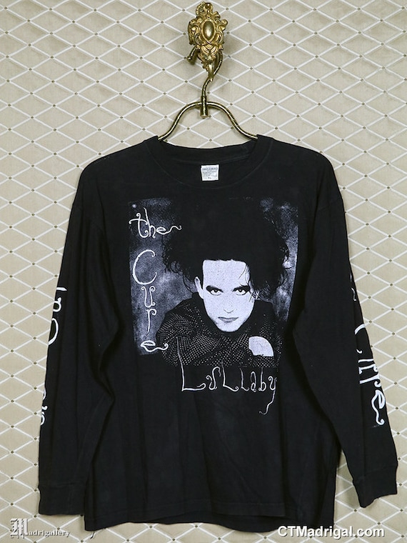 The Cure shirt, vintage rare T-shirt, Lullaby, bl… - image 1