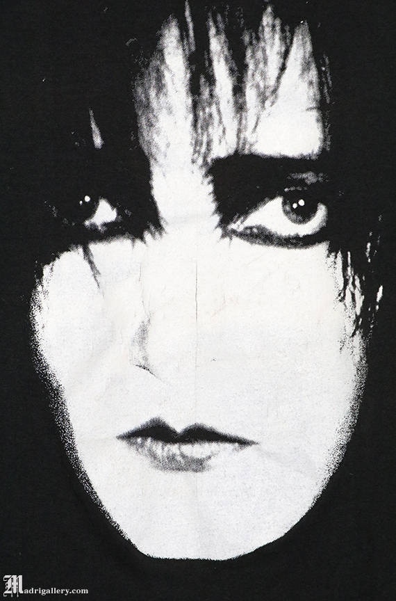 Siouxsie & the Banshees Shirt, Vintage Rare Black T-shirt