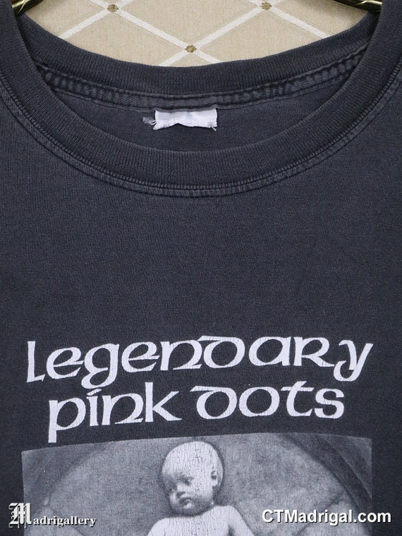 Legendary Pink Dots T-shirt, Vintage Rare Goth Punk Tee