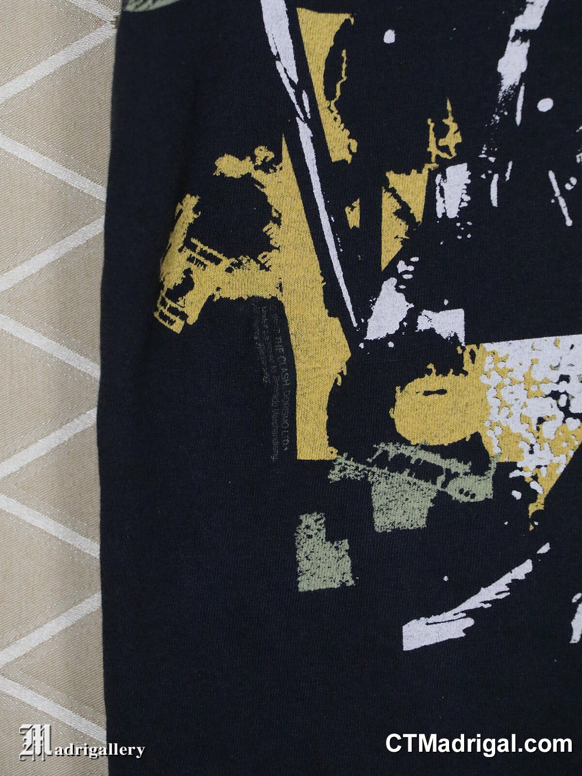 The Clash T-shirt, Vintage Rare Punk Tee Shirt, Joe Strummer