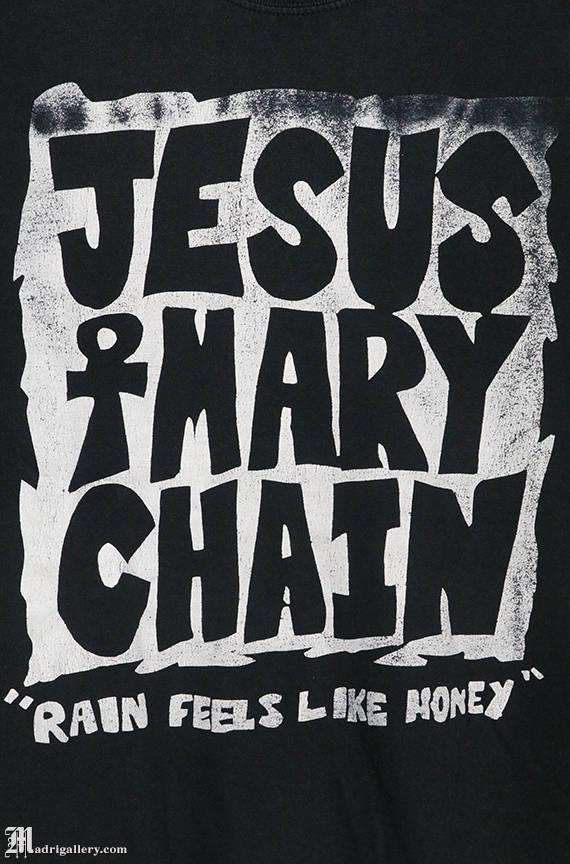The Jesus and Mary Chain T-shirt, Vintage Rare Black Tee