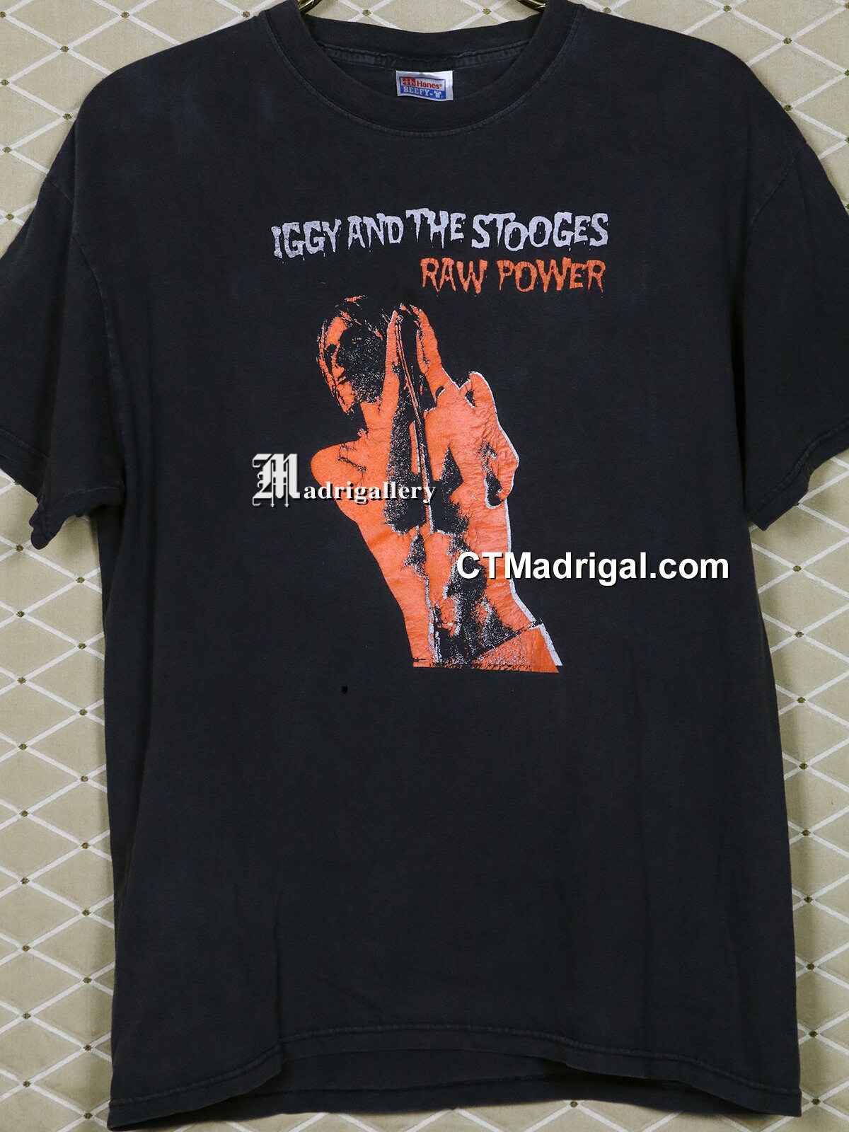 The Stooges Shirt, Iggy Pop T-shirt, Vintage Rare Punk Rock