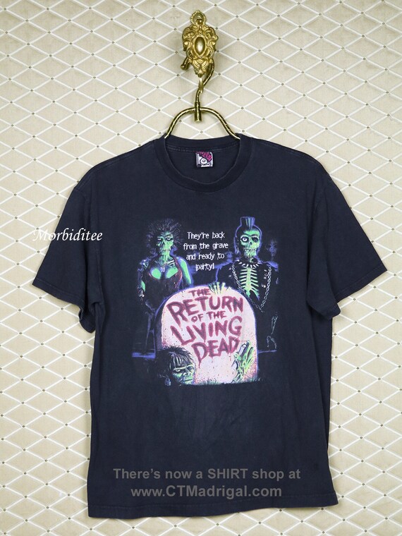 Return of the Living Dead Shirt Horror Movie T-shirt Vintage Rare