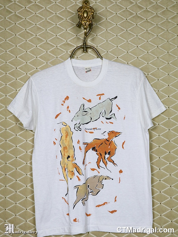 Kate Bush t-shirt, SCREEN STARS vintage rare Hound