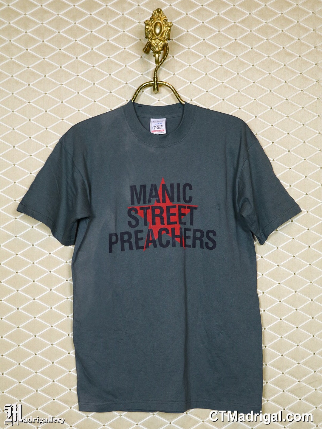 Manic Street Preachers T-shirt, Shirt Suede Blur Radiohead