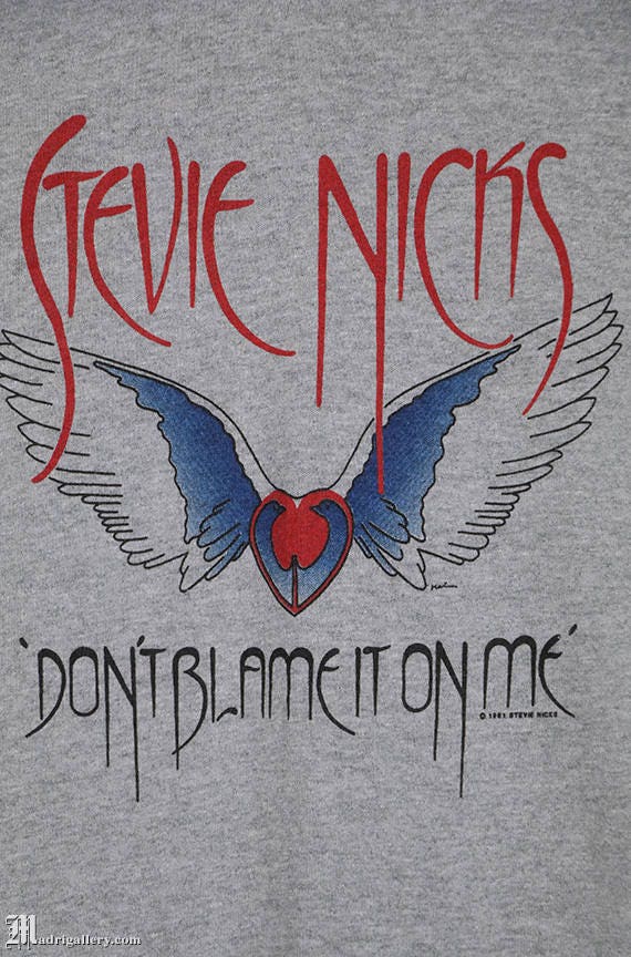Stevie Nicks Concert Tour Shirt, Fleetwood Mac, Vintage Rare