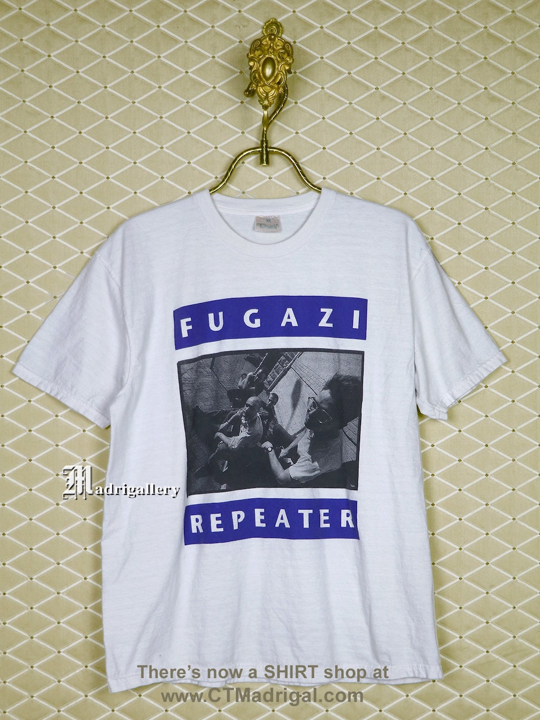 Fugazi Shirt, Vintage Rare Tshirt Punk Rock, Dag Nasty Bad Brains Religion Minor Threat Anti