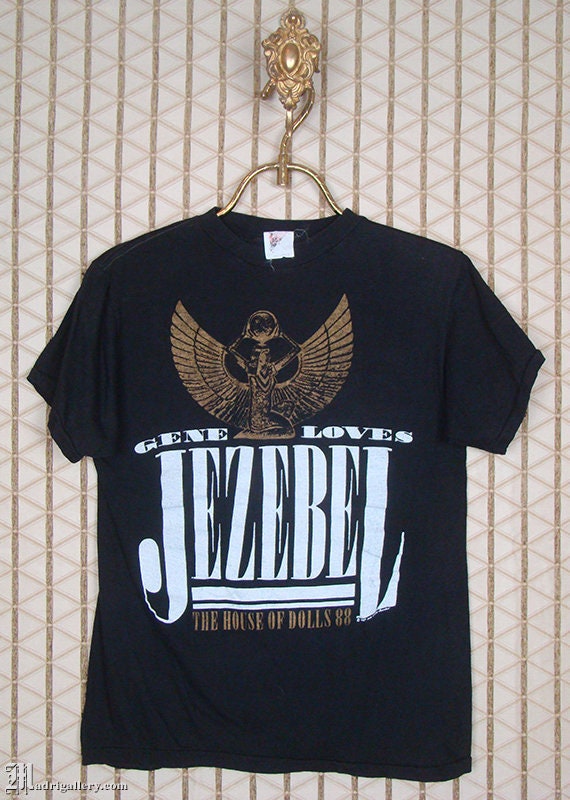 Gene Loves Jezebel, vintage rare concert tour T-sh