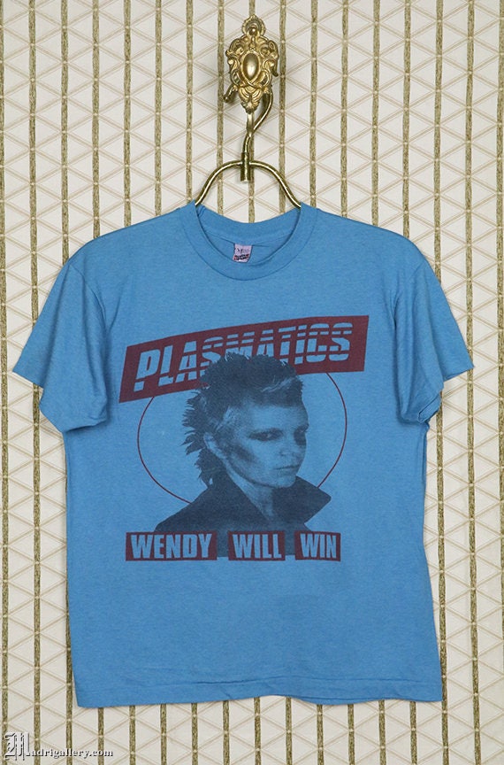 Plasmatics, Wendy O Williams, Vintage Rare T-shirt, Soft Thin  