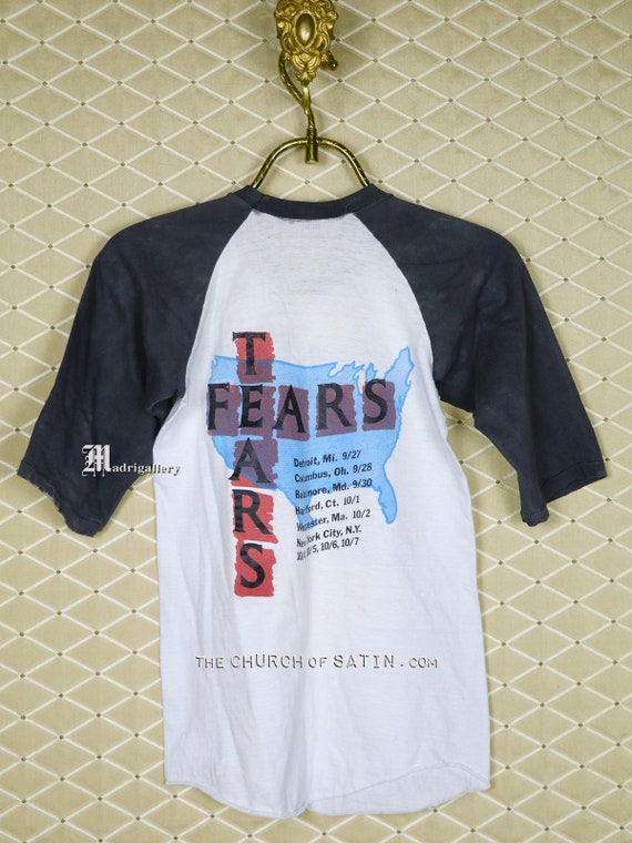 Tears for Fears tour tshirt, vintage rare new wave s… Gem