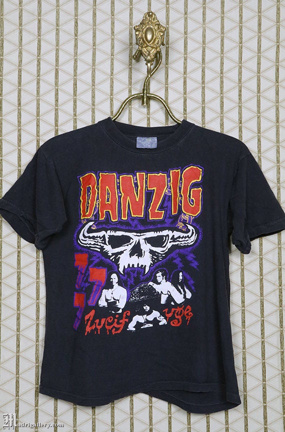 Vintage Danzig Shirt, Lucifuge, Misfits Samhain, Rare T-shirt