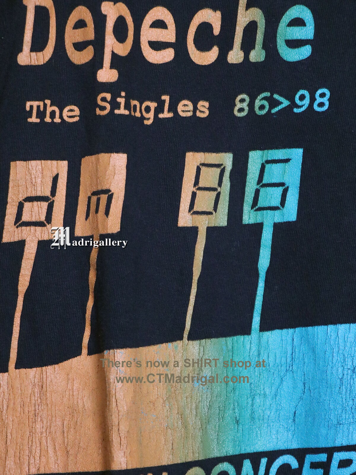 Depeche Mode Shirt Vintage Rare T-shirt New Order Cure Joy