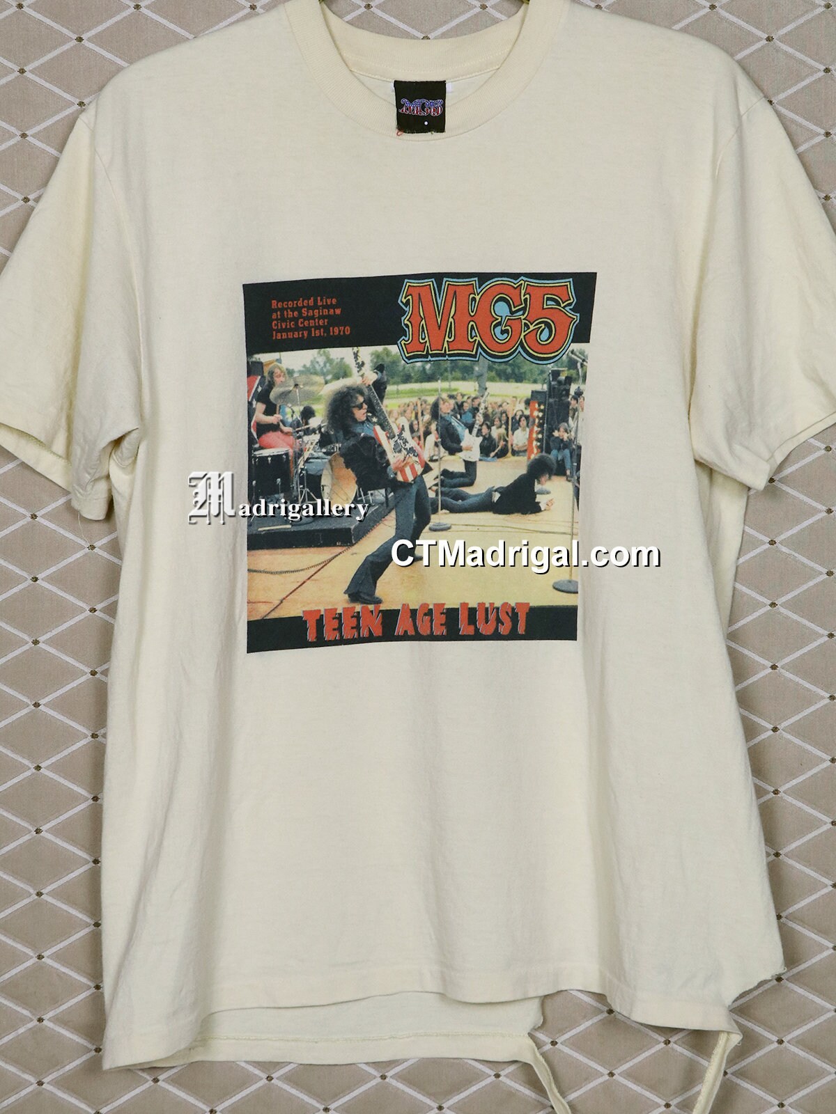 MC5 Shirt, Vintage Rare T-shirt, Stooges Iggy Pop Television