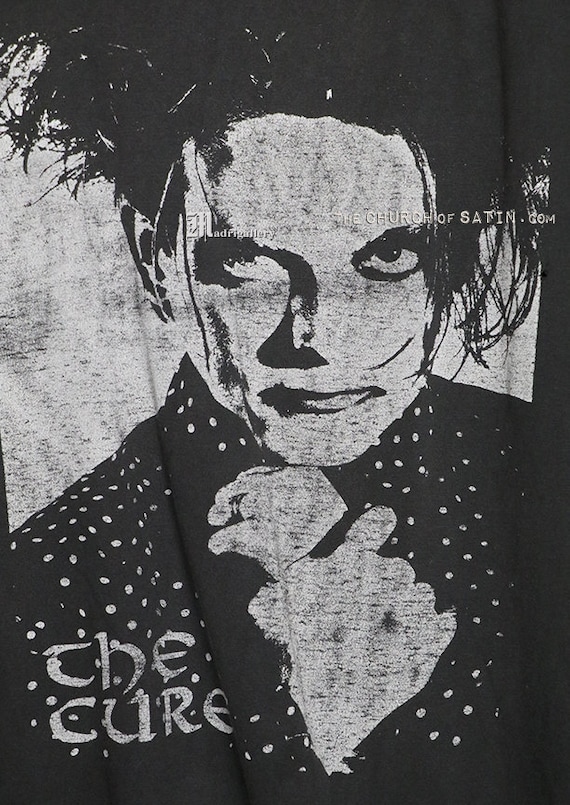 The Cure t-shirt, vintage rare black tee shirt, R… - image 3