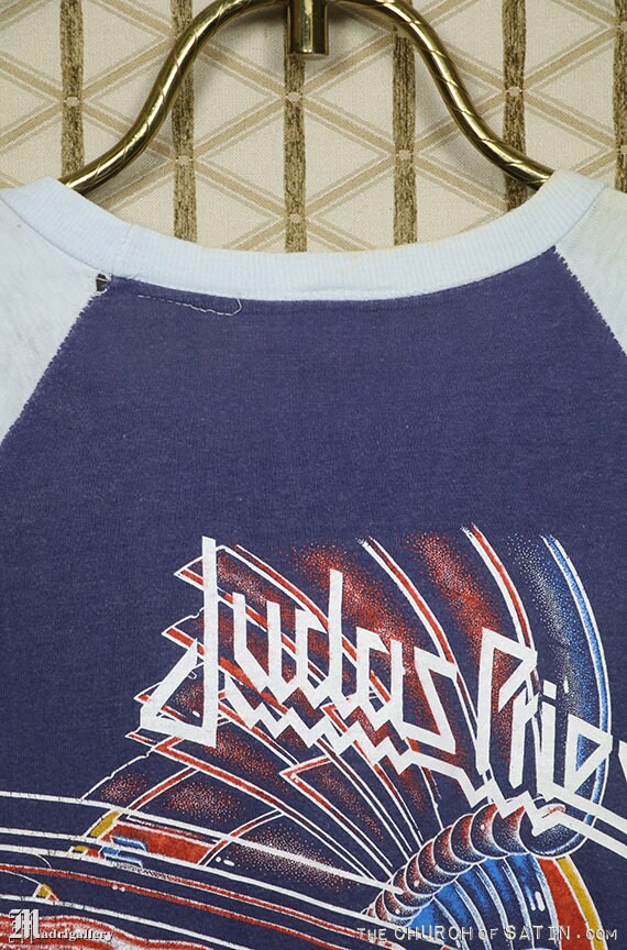 Iron Maiden Tour Shirt With Judas Priest, Vintage 1980s Rare
