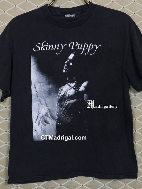 Skinny Puppy shirt, vintage rare T-shirt, Ministr… - image 2