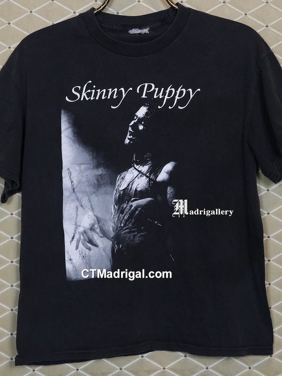 Skinny Puppy Shirt, Vintage Rare T-shirt, Ministry Throbbing