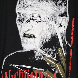 A Nightmare On Elm Street 4 shirt, horror movie t-shirt vintage rare tee Freddy Krueger Hellraiser Exorcist Halloween Dream Master image 2