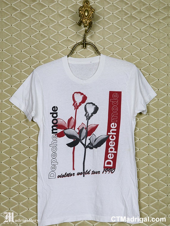 ブルー×レッド Depeche Mode Tシャツ 90年代 【クリーニング済み