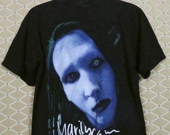 Marilyn Manson T-shirt, Vintage Rare Shirt Punk Goth Gothic Metal
