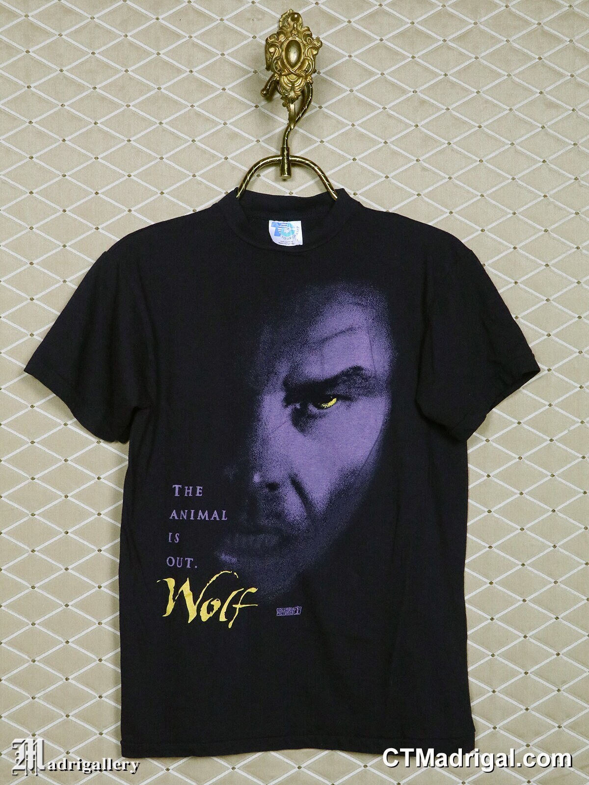 WOLF Horror Movie Shirt, Vintage Rare Werewolf Punk Gothic T-shirt 