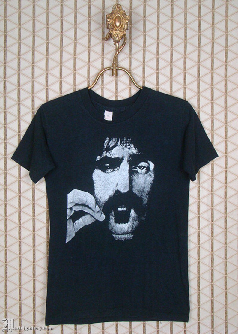 vintage frank zappa shirt