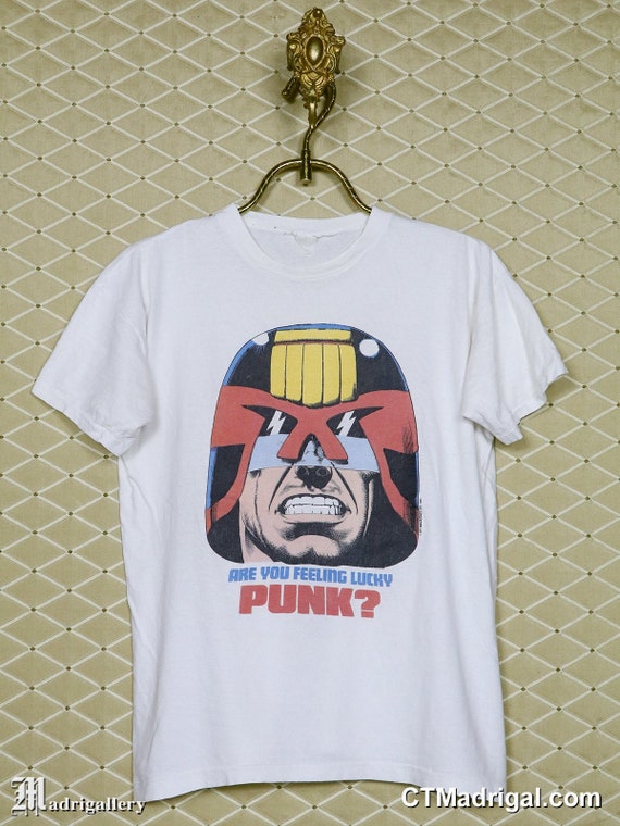 Judge dredd t shirt cheap