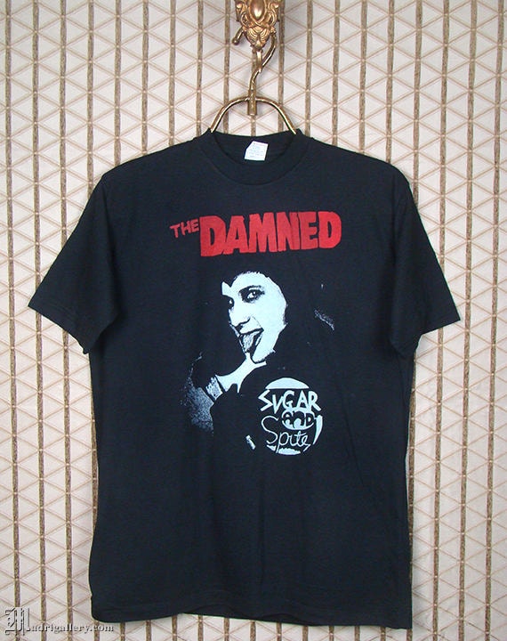 m*l様 MERCH'S BF | Tee ダムド Tシャツ DAMNED THE 90s00sヴィンテージTシャツダムドdamnedサイズsファッション トップス