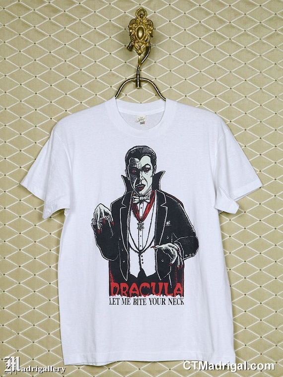 Dracula shirt horror movie t-shirt, vintage rare … - image 1