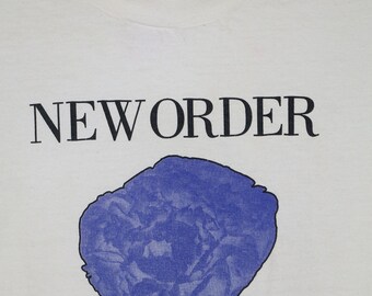 New Order T-shirt, Joy Division, Vintage Rare Substance Tee