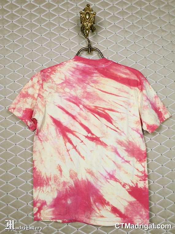 Led Zeppelin T-shirt, Vintage Rare Tie Dye Tee, Black