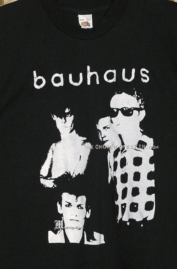 Bauhaus T-shirt Vintage Rare Black Tee Shirt Peter Murphy - Etsy