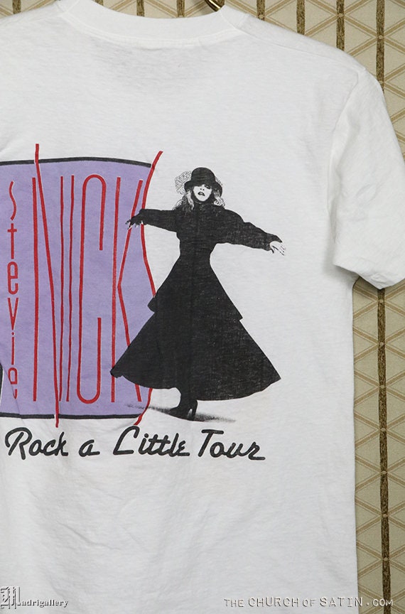 1986 Stevie Nicks Vintage Tour Band Tee Shirt Fleetwood Mac 80s 1980s