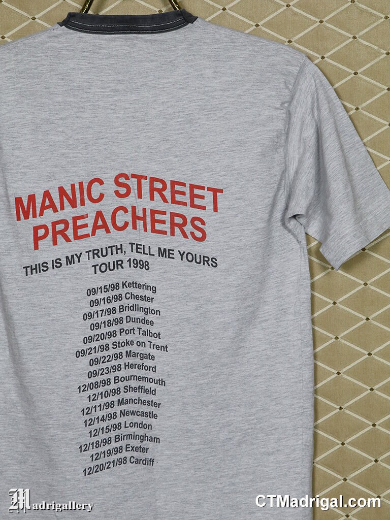Manic Street Preachers T Shirt Suede Blur Radiohead MC5