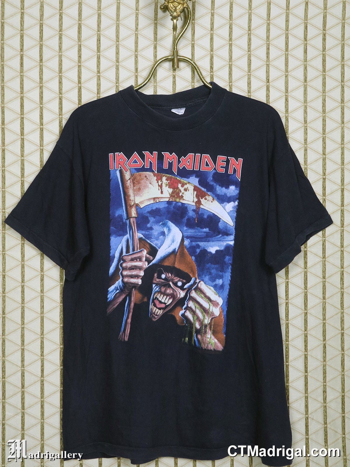 レア1987 Iron Maiden タイダイ Tシャツ VINTAGE T Iron Maiden Shirt, Year of the Beast T-shirt, Vintage Rare