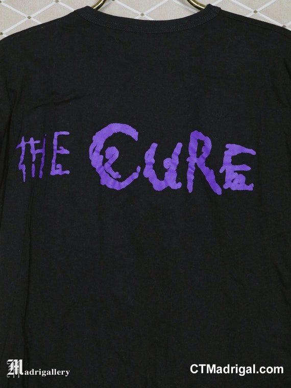 The Cure t-shirt, vintage rare black tee shirt, R… - image 5