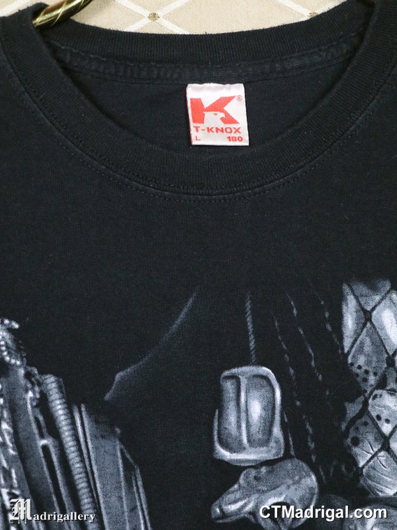 Predator shirt, horror movie vintage rare shirt Alien… Gem