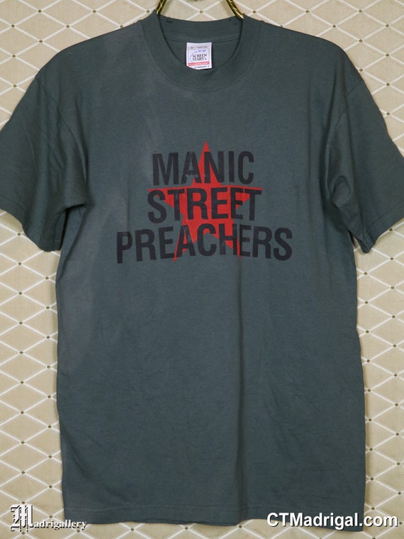 Manic Street Preachers T-shirt, Shirt Suede Blur Radiohead