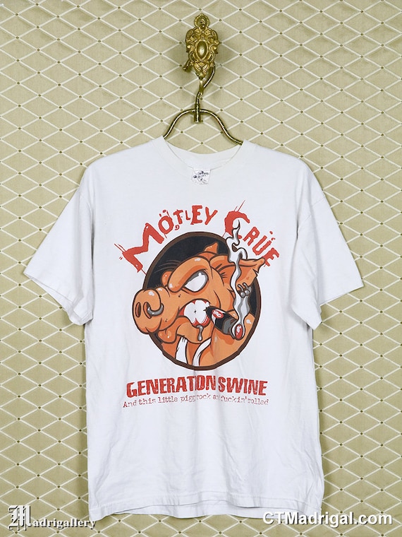97年 MOTLEY CRUE Generation Swine プロモTシャツ Generation Swine 25th Anniversary Tee – Motley Crue Store
