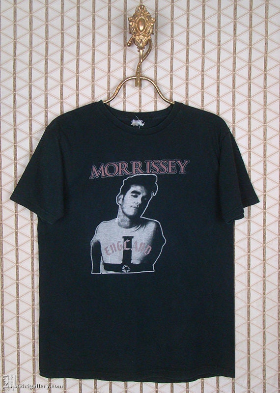 Morrissey T-shirt, the Smiths, Vintage Rare Tee Shirt, Black New