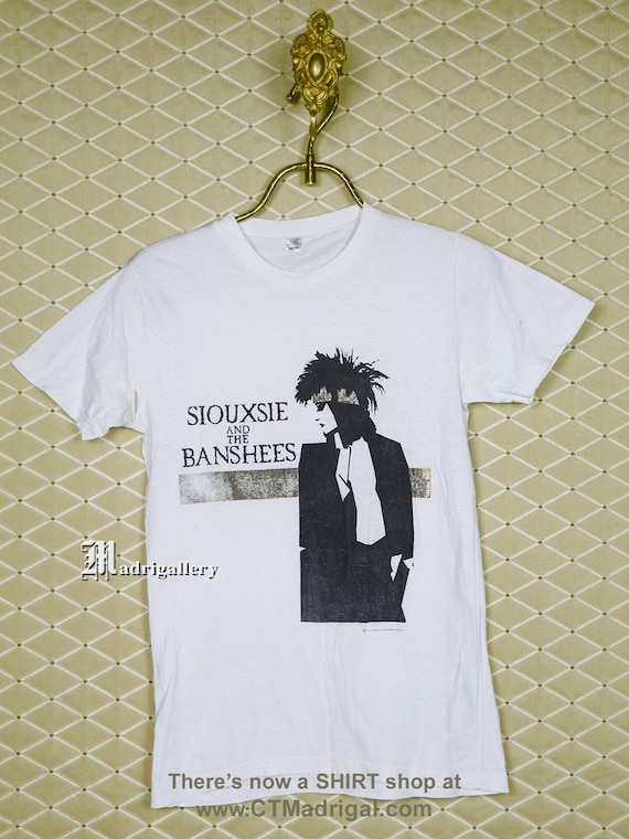 Siouxsie and the Banshees 1985 Tour Shirt, Vintage Rare T-shirt 