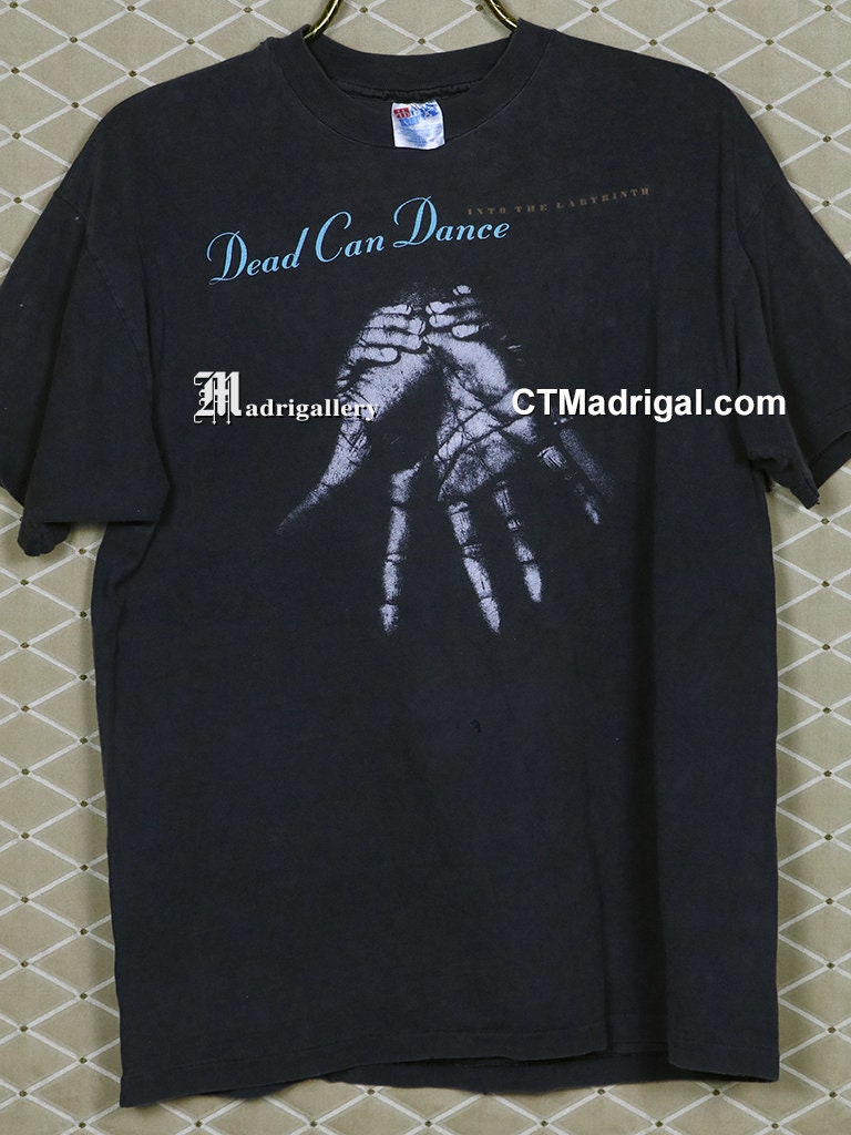Dead Can Dance Shirt, Vintage Rare T-shirt Gothic Kate Bush This