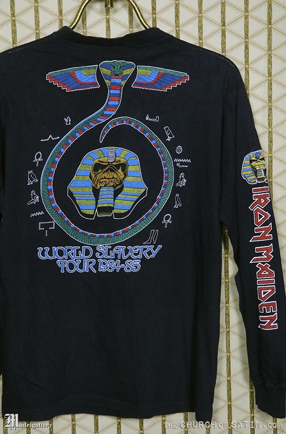 アイアンメイデン(IRON MAIDEN) ワールドツアー 2008 Tシャツ Vintage 2008 Iron Maiden Team Canada Hockey Shirt – Mintage