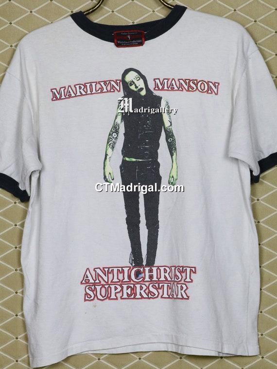 Marilyn Manson t-shirt vintage rare shirt punk go… - image 2