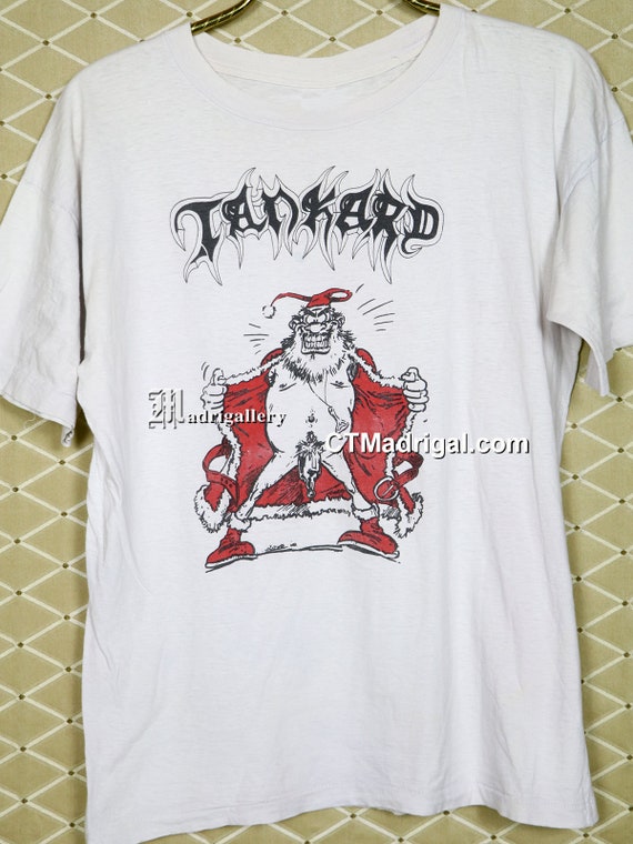 Tankard T-shirt, Vintage Rare Tee Shirt, Thrash Metal, Sodom